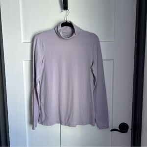 Lands' End Lavender Turtleneck Top Size Medium